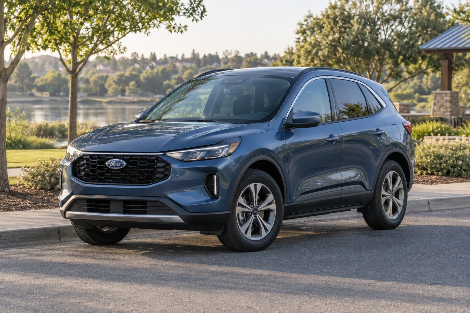 Editorial view of a 2026 Ford Escape