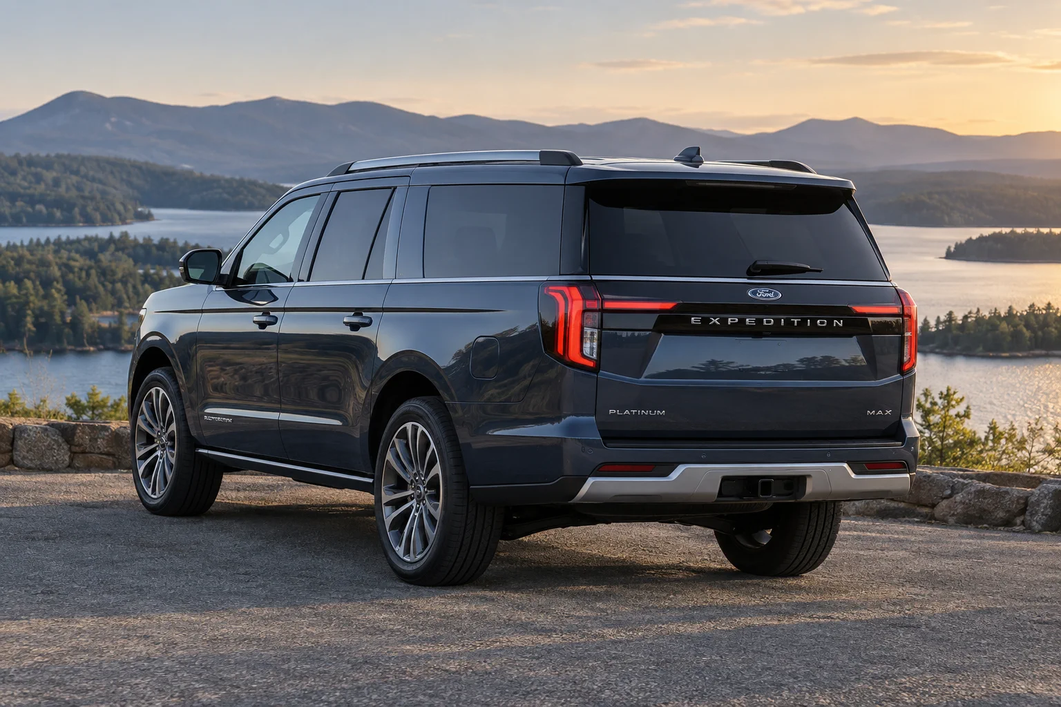 Editorial view of a 2026 Ford Expedition