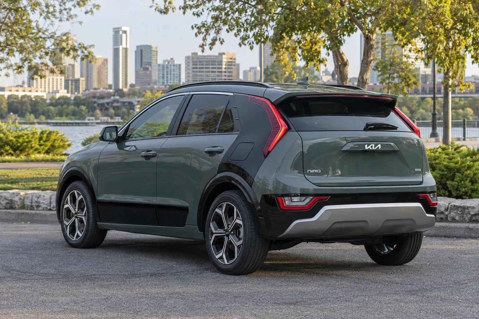 Editorial view of a 2026 Kia Niro Hybrid